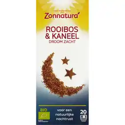 Albert Heijn Zonnatura Rooibos & kaneel droom zacht aanbieding