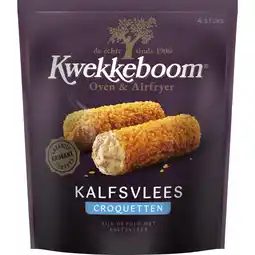 Albert Heijn Kwekkeboom Oven en airfryer kalfsvlees croquetten aanbieding