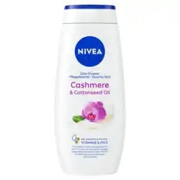 Albert Heijn NIVEA Cashmere & cottonseed oil douchegel aanbieding