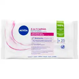 Albert Heijn NIVEA Reinigingsdoekjes droge/gevoelige huid aanbieding