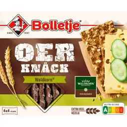 Albert Heijn Bolletje Oerknack Waldkorn aanbieding