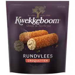 Albert Heijn Kwekkeboom Oven & airfryer rundvlees croquetten aanbieding
