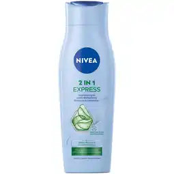 Albert Heijn NIVEA 2-in-1 Express shampoo & conditioner aanbieding