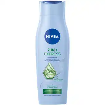 Albert Heijn NIVEA 2-in-1 Express shampoo & conditioner aanbieding