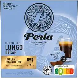 Albert Heijn Perla Huisblends Dolce gusto compatible lungo decaf aanbieding
