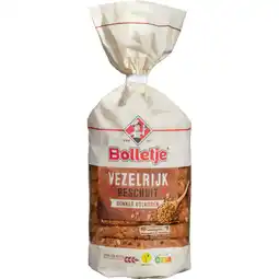 Albert Heijn Bolletje Vezelrijk boeren beschuit volkoren aanbieding