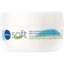 Albert Heijn NIVEA Soft hydraterende crème aanbieding