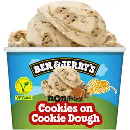 Albert Heijn Ben & Jerry's Non-dairy cookies on cookie dough aanbieding