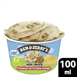Albert Heijn Ben & Jerry's Non-dairy cookies on cookie dough aanbieding