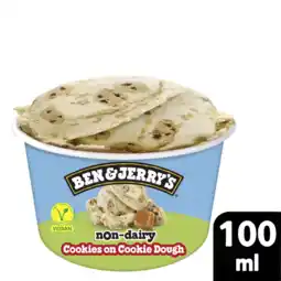 Albert Heijn Ben & Jerry's Non-dairy cookies on cookie dough aanbieding