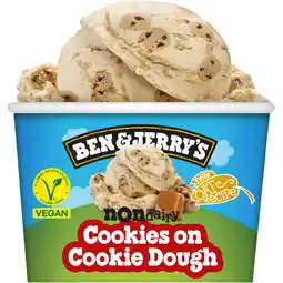 Albert Heijn Ben & Jerry's Non-dairy cookies on cookie dough aanbieding