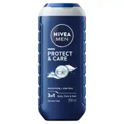 Albert Heijn NIVEA Men protect & care douchegel 3-in1 aanbieding