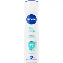 Albert Heijn NIVEA Dry fresh deodorant spray aanbieding