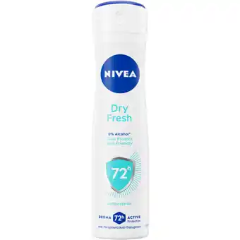 Albert Heijn NIVEA Dry fresh deodorant spray aanbieding