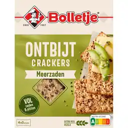 Albert Heijn Bolletje Ontbijtcrackers Meerzaden aanbieding
