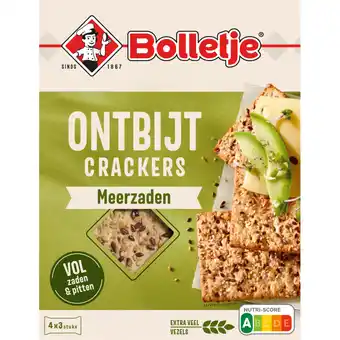 Albert Heijn Bolletje Ontbijtcrackers Meerzaden aanbieding
