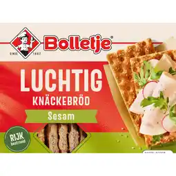 Albert Heijn Bolletje Luchtig Knackebrod sesam aanbieding