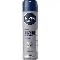 Albert Heijn NIVEA Men silver protect deodorant spray aanbieding