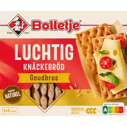 Albert Heijn Bolletje Luchtig Knackebrod goudbros aanbieding