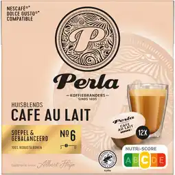 Albert Heijn Perla Huisblends Dolce gusto compatible café au lait aanbieding