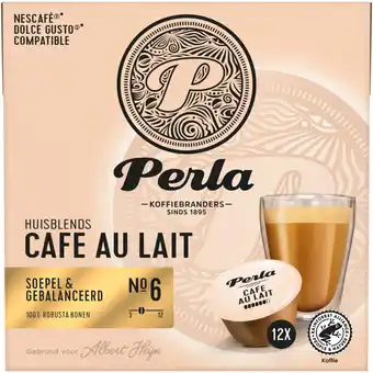 Albert Heijn Perla Huisblends Dolce gusto compatible café au lait aanbieding