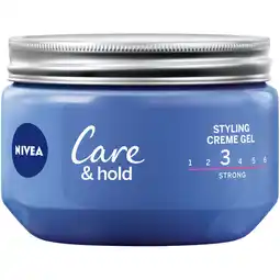 Albert Heijn NIVEA Care & hold styling creme gel aanbieding