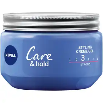 Albert Heijn NIVEA Care & hold styling creme gel aanbieding