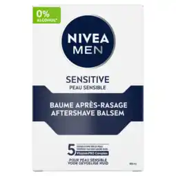 Albert Heijn NIVEA Men sensitive after shave balsem aanbieding