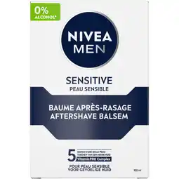 Albert Heijn NIVEA Men sensitive after shave balsem aanbieding