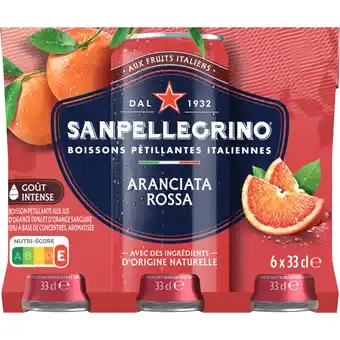 Albert Heijn S. Pellegrino Aranciata rossa 6-pack aanbieding