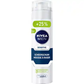 Albert Heijn NIVEA Men sensitive scheerschuim met kamille aanbieding