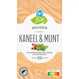 Albert Heijn AH Biologisch Kruiden kaneel munt aanbieding