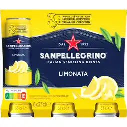 Albert Heijn S. Pellegrino Limonata 6-pack aanbieding