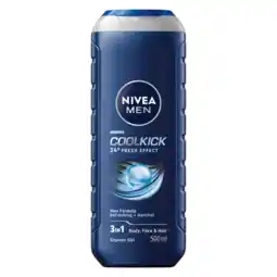 Albert Heijn NIVEA Men cool kick shower gel aanbieding