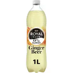 Albert Heijn Royal Club Ginger beer 0% suiker aanbieding