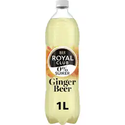 Albert Heijn Royal Club Ginger beer 0% suiker aanbieding
