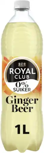 Albert Heijn Royal Club Ginger beer 0% suiker aanbieding