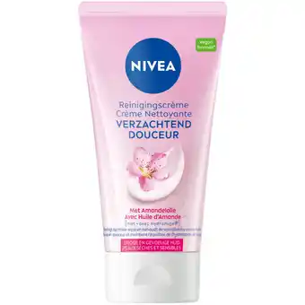 Albert Heijn NIVEA Verzachtende reinigingscreme amandelolie aanbieding