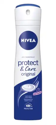 Albert Heijn NIVEA Protect & care deodorant spray aanbieding