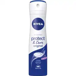 Albert Heijn NIVEA Protect & care deodorant spray aanbieding