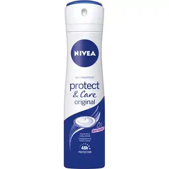 Albert Heijn NIVEA Protect & care deodorant spray aanbieding
