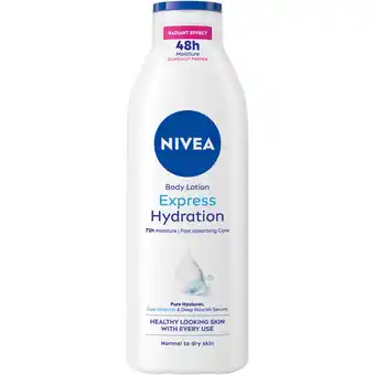 Albert Heijn NIVEA Body essentials express bodylotion aanbieding