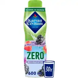 Albert Heijn Karvan Cévitam Zero bosvruchten aanbieding