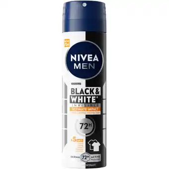 Albert Heijn NIVEA Men black & white ultimate impact deo aanbieding