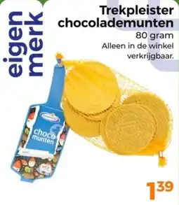 Trekpleister Trekpleister Chocolademunten aanbieding