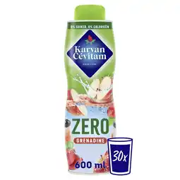 Albert Heijn Karvan Cévitam Zero grenadine siroop aanbieding