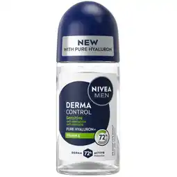 Albert Heijn NIVEA Men derma control sensitive protect roll aanbieding