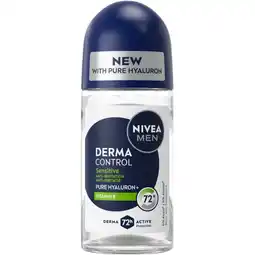 Albert Heijn NIVEA Men derma control sensitive protect roll aanbieding