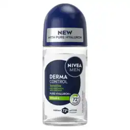 Albert Heijn NIVEA Men derma control sensitive protect roll aanbieding