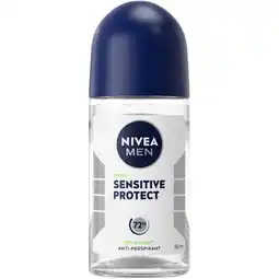 Albert Heijn NIVEA Men derma control sensitive protect roll aanbieding